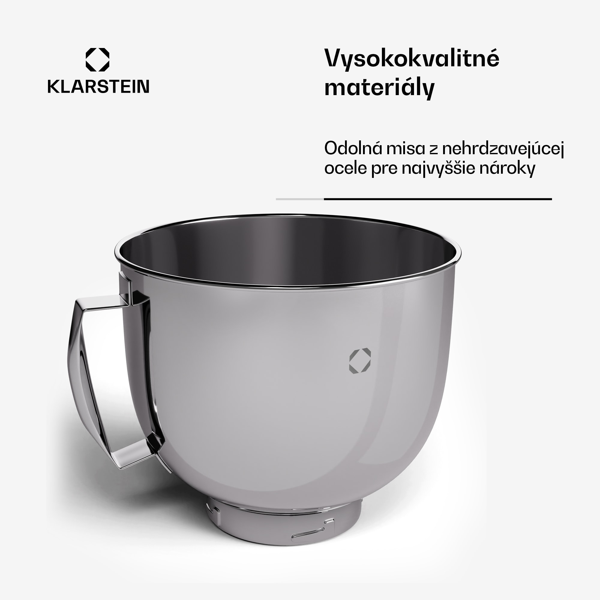 Klarstein Chiara misa z nehrdzavejúcej ocele, 5 l, vhodná do umývačky riadu, ergonomická rukoväť, kompatibilná, nehrdzavejúca – Obrázok 5