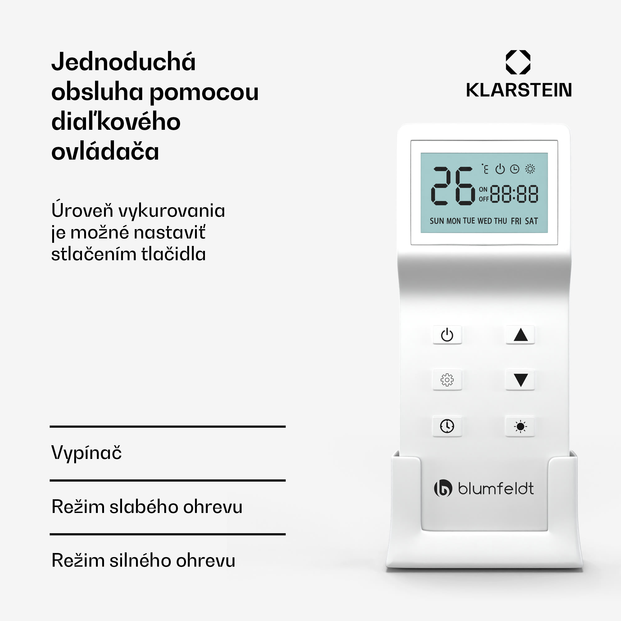 Blumfeldt Cosmic Beam infračervený nástenný ohrievač, pre exteriér, 5 až 50 stupňov, IP44, do 30 m² – Obrázok 4