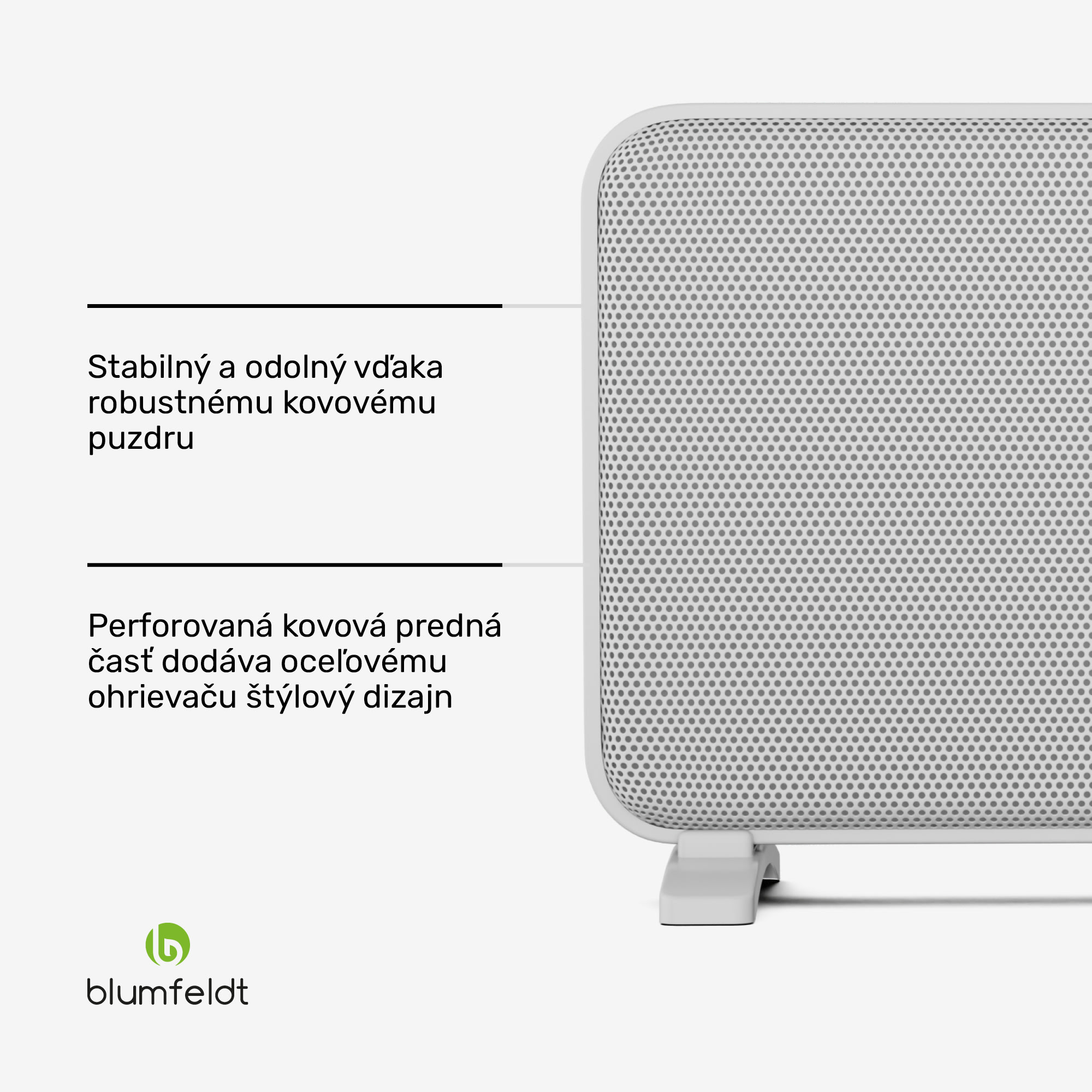Blumfeldt SwiftWave infračervený ohrievač, 2000 W, do 20 m², dotykové ovládanie aplikáciou, grafén – Obrázok 5