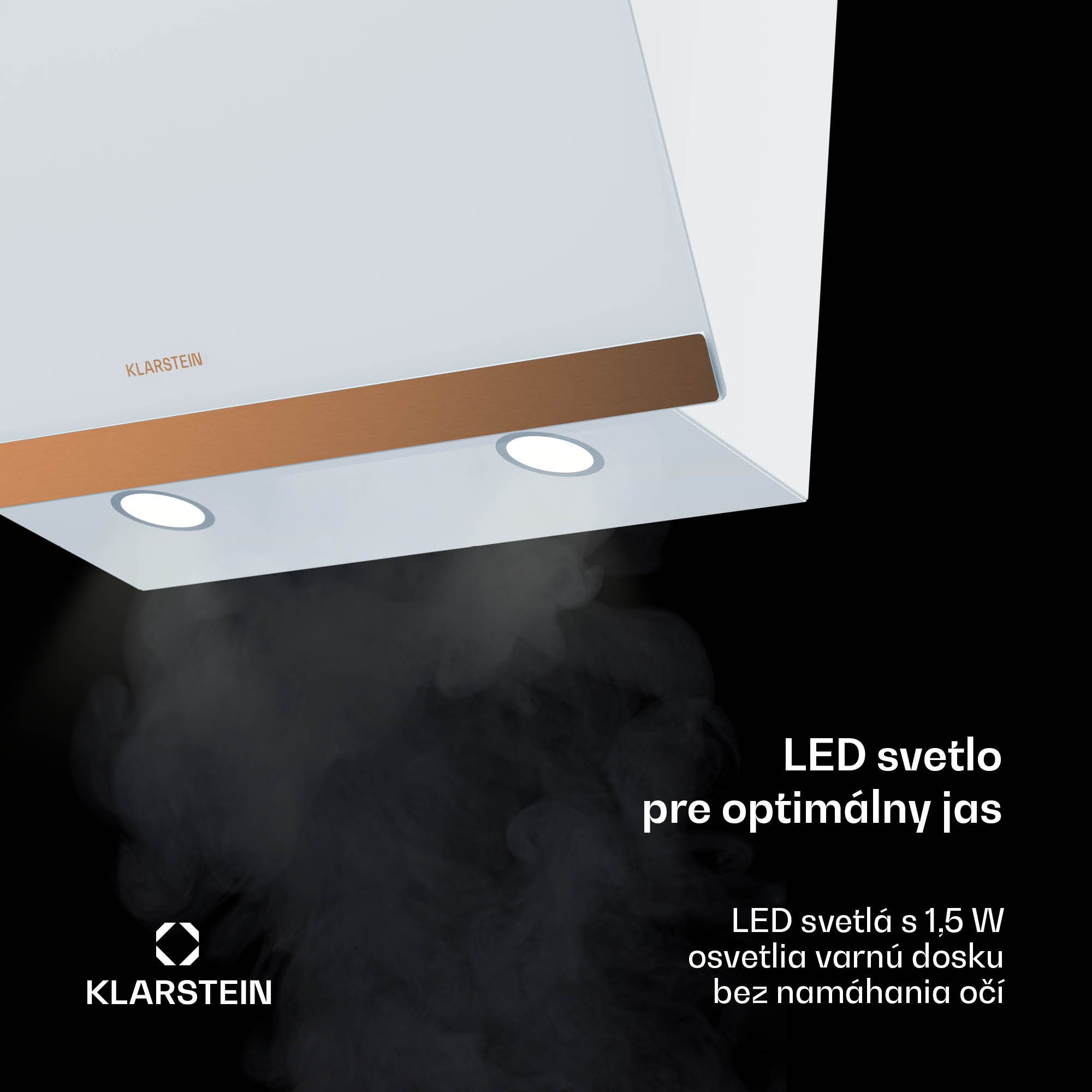 Klarstein FlashLine 60 digestor, A++, 524 m³/h, 3 úrovne, dotykový, tichý, LED, odsávanie/recirkulácia, 100 W – Obrázok 5