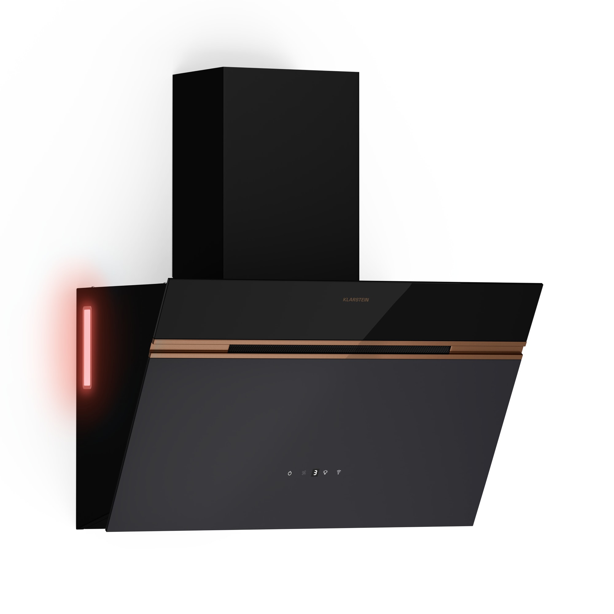 Klarstein Alina digestor, 60 cm, 680 m³/h, Tichý, EEK A++