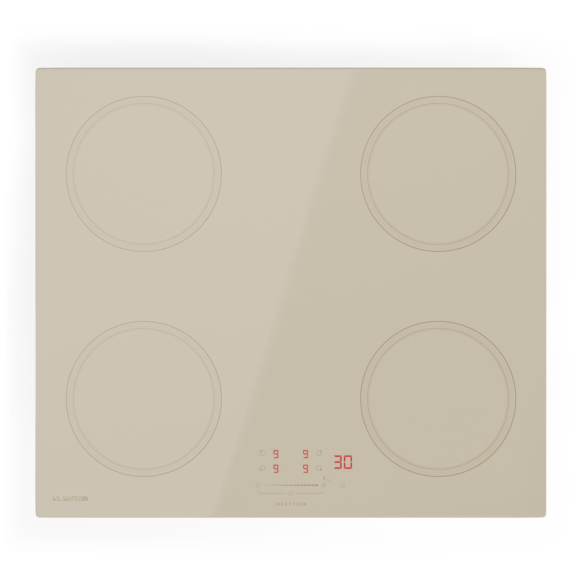 Klarstein Victoria indukčná varná doska, 60 cm, 4 varné platne, posuvník, funkcia Boost