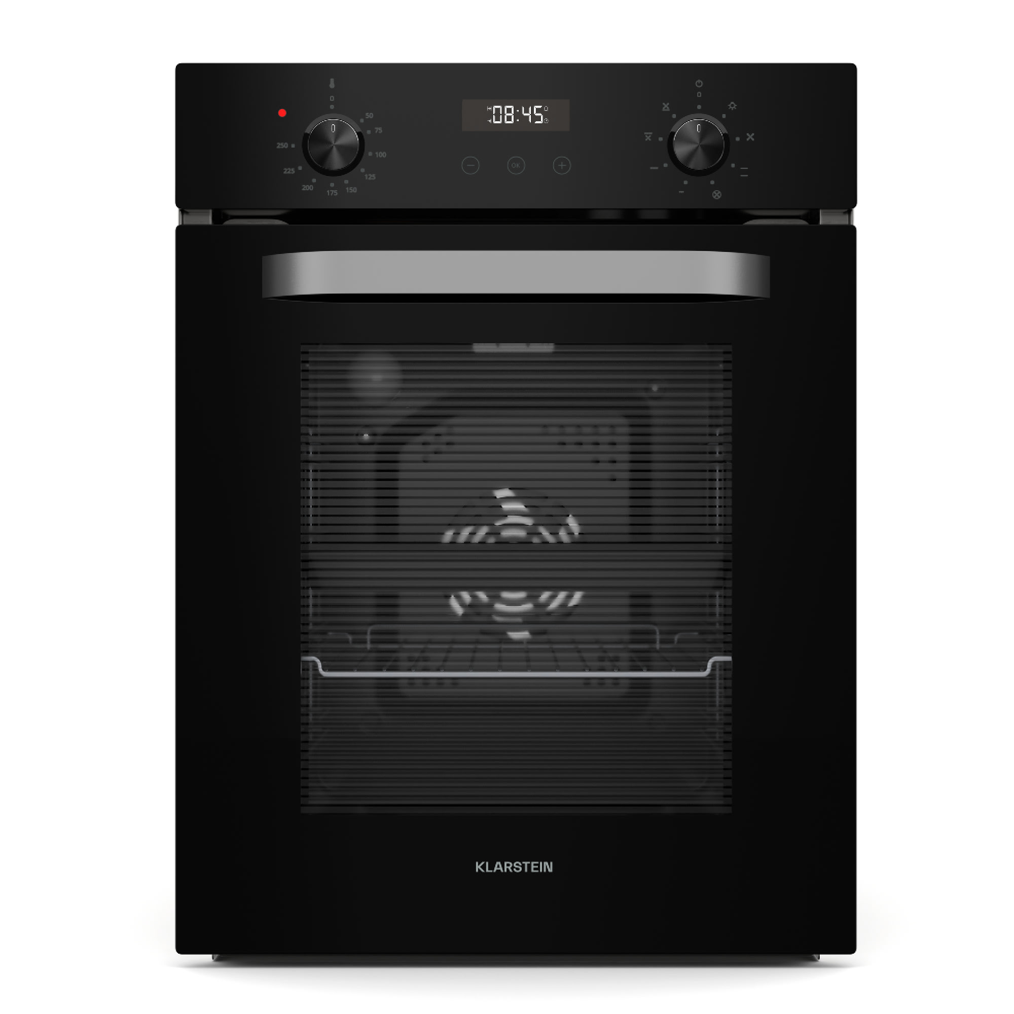 Klarstein SmartSlim rúra, Slim dizajn, 9 funkcií, objem 49 l, jednoduché čistenie, EEK A