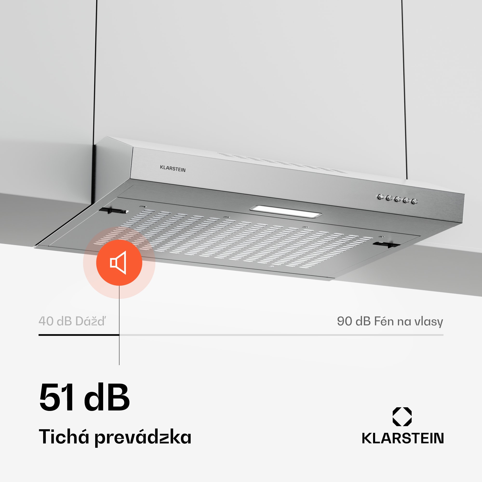 Klarstein SlimVent 60 Silver digestor – Obrázok 5