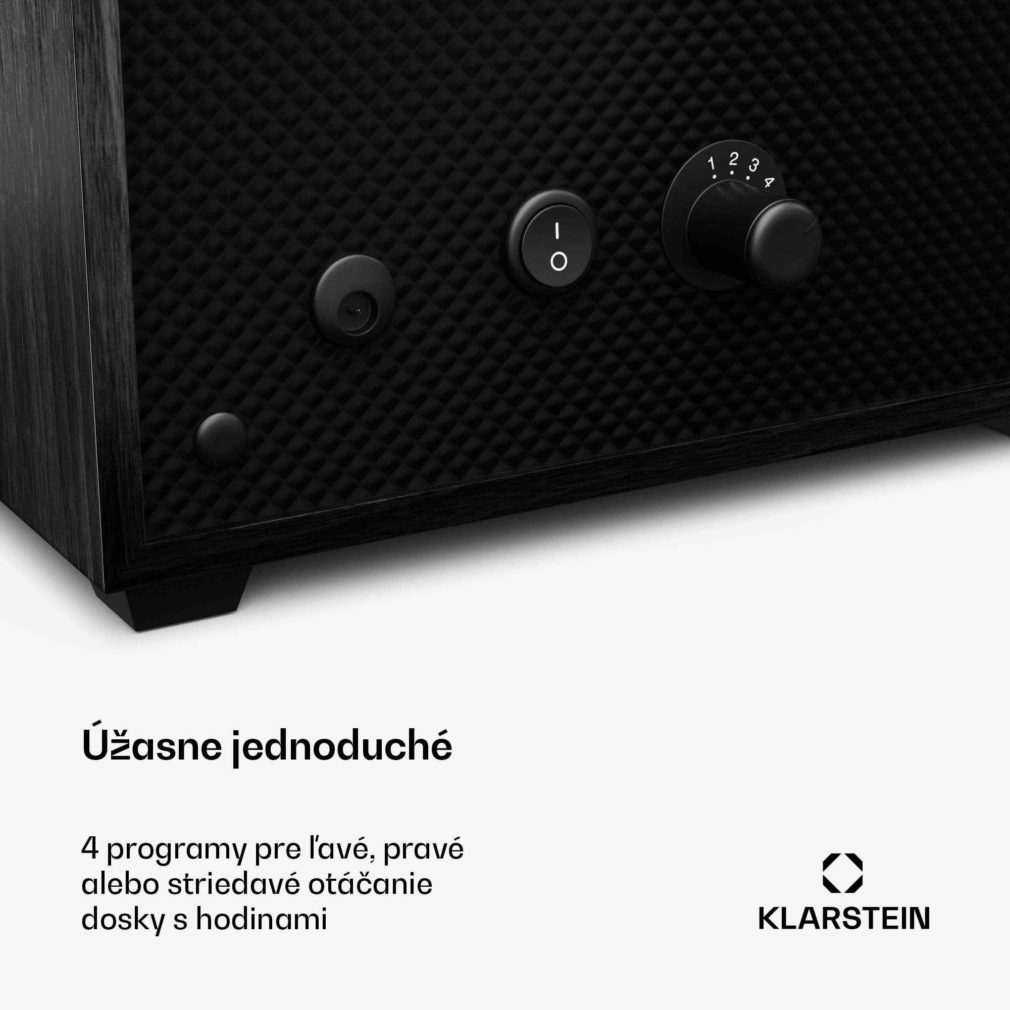 Klarstein Brienz 3 naťahovač hodiniek, 4 režimy, tichý, drevený vzhľad, flexibilný vankúš – Obrázok 5