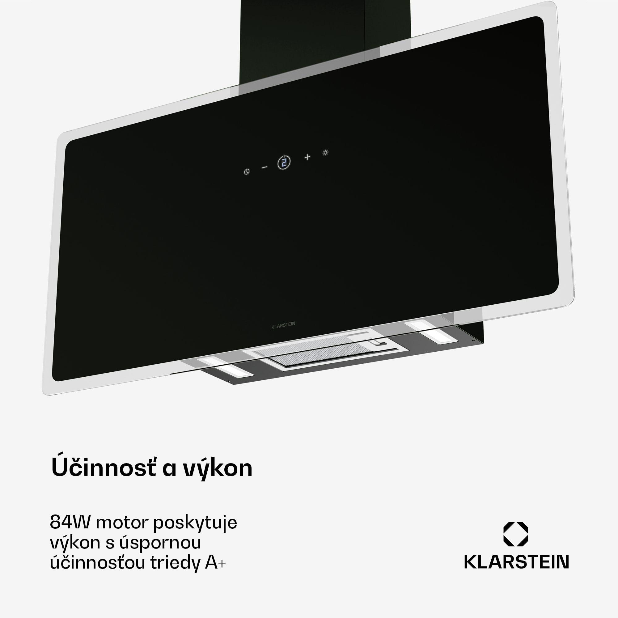 Klarstein AlizeEdge digestor, Dotykový, Plochý, Tichý, Zabudovaný, A+ – Obrázok 4