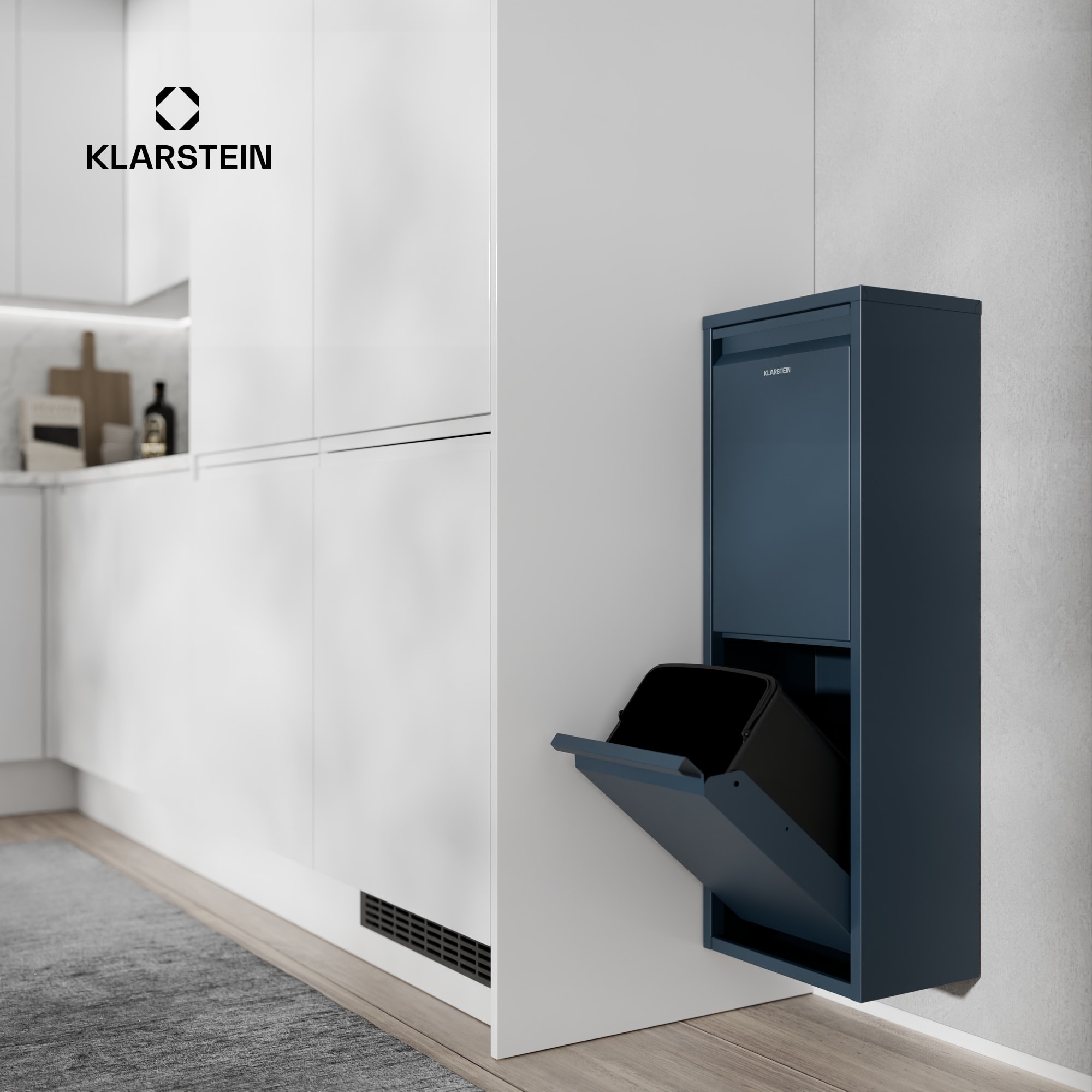 Klarstein Ordnungshüter 2 kôš na kuchynský odpad 36 L – Obrázok 5