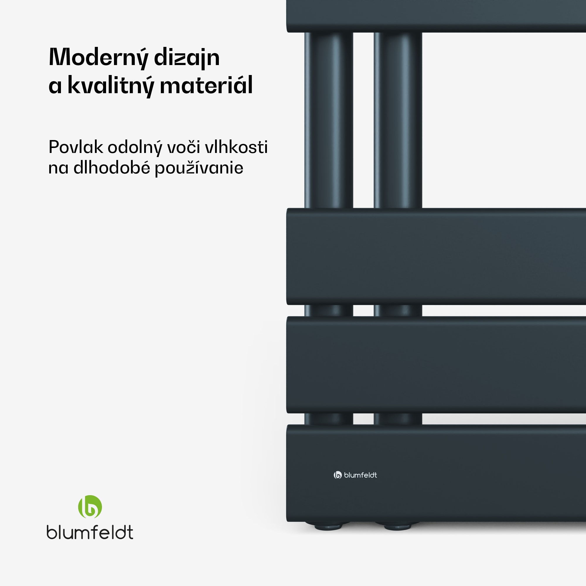 Blumfeldt Fairmont radiátor, 60 x 160 cm, nástenný, moderný dizajn, teplovodný – Obrázok 4