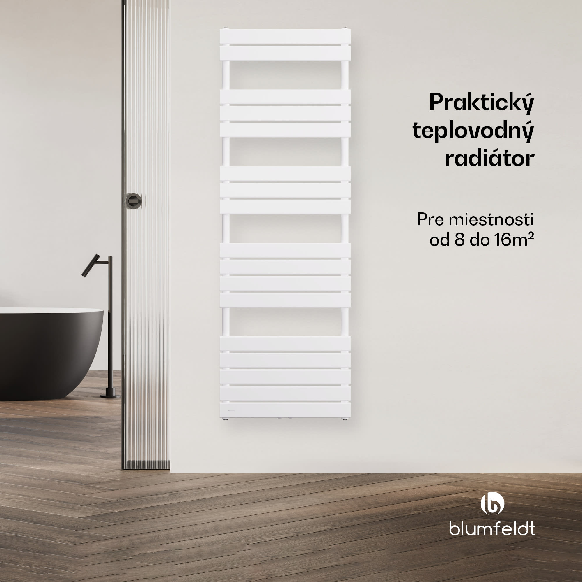 Blumfeldt Fairmont radiátor, 60 x 180 cm, nástenný, moderný dizajn, teplovodný – Obrázok 3