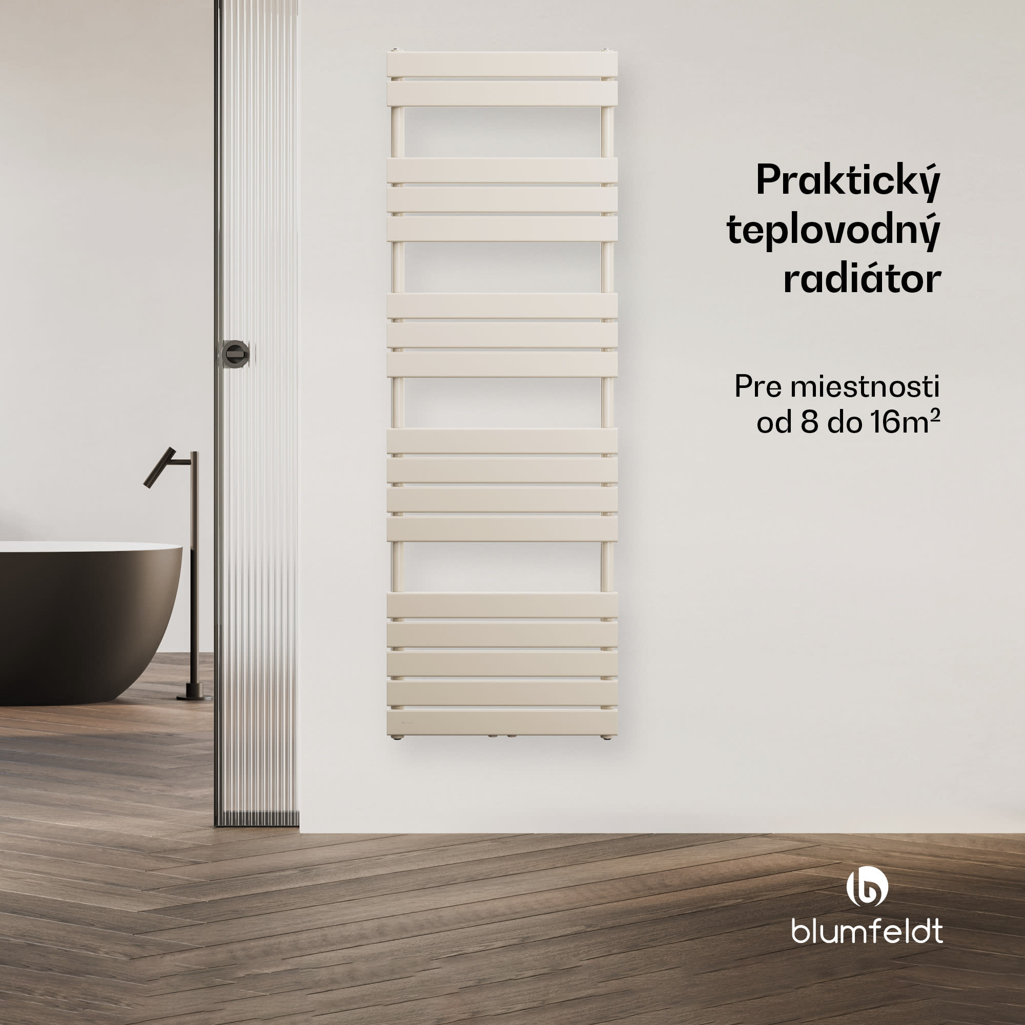 Blumfeldt Fairmont radiátor, 60 x 180 cm, nástenný, moderný dizajn, teplovodný – Obrázok 3