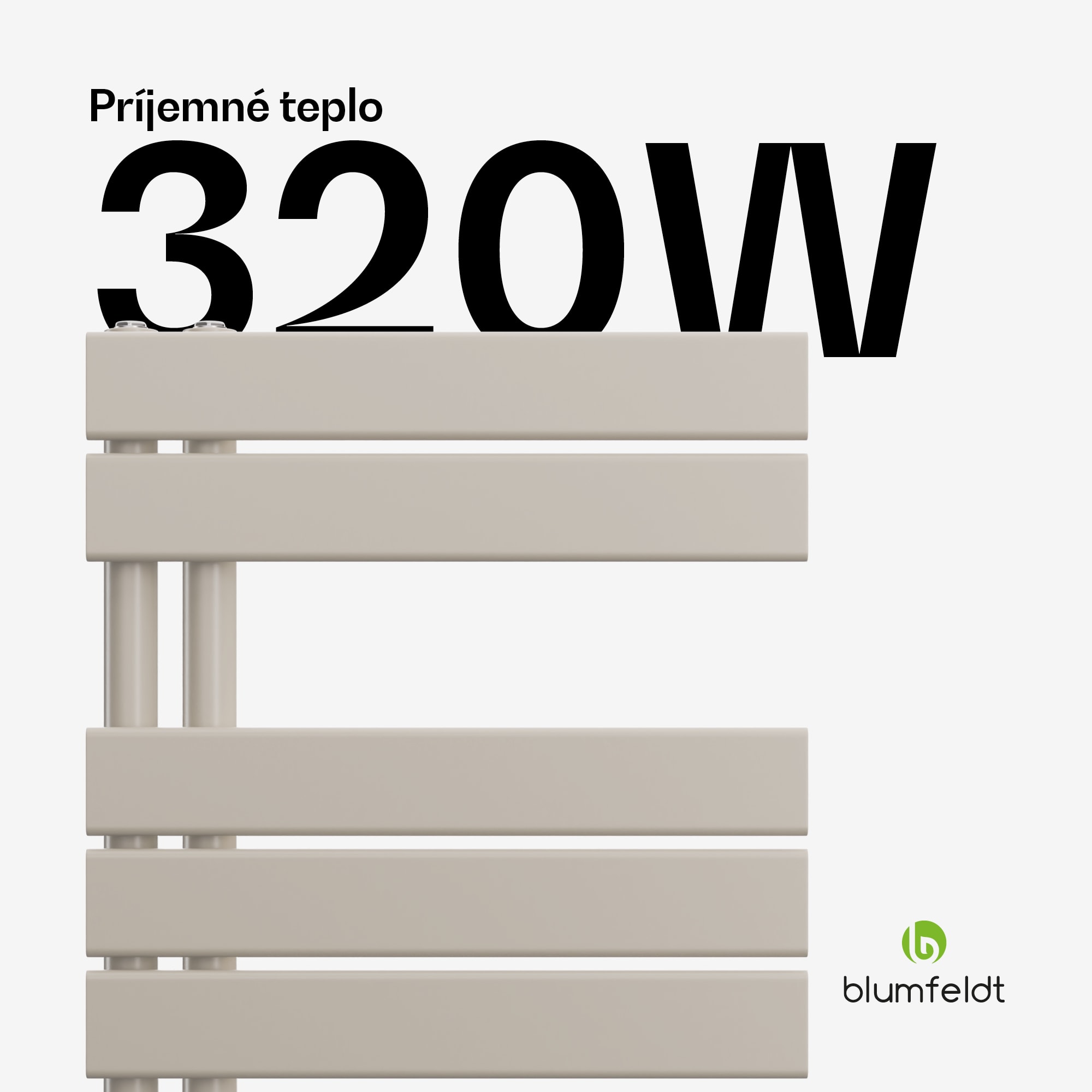 Blumfeldt Fairmont radiátor, 45 x 80 cm, nástenný, moderný dizajn, teplovodný – Obrázok 2