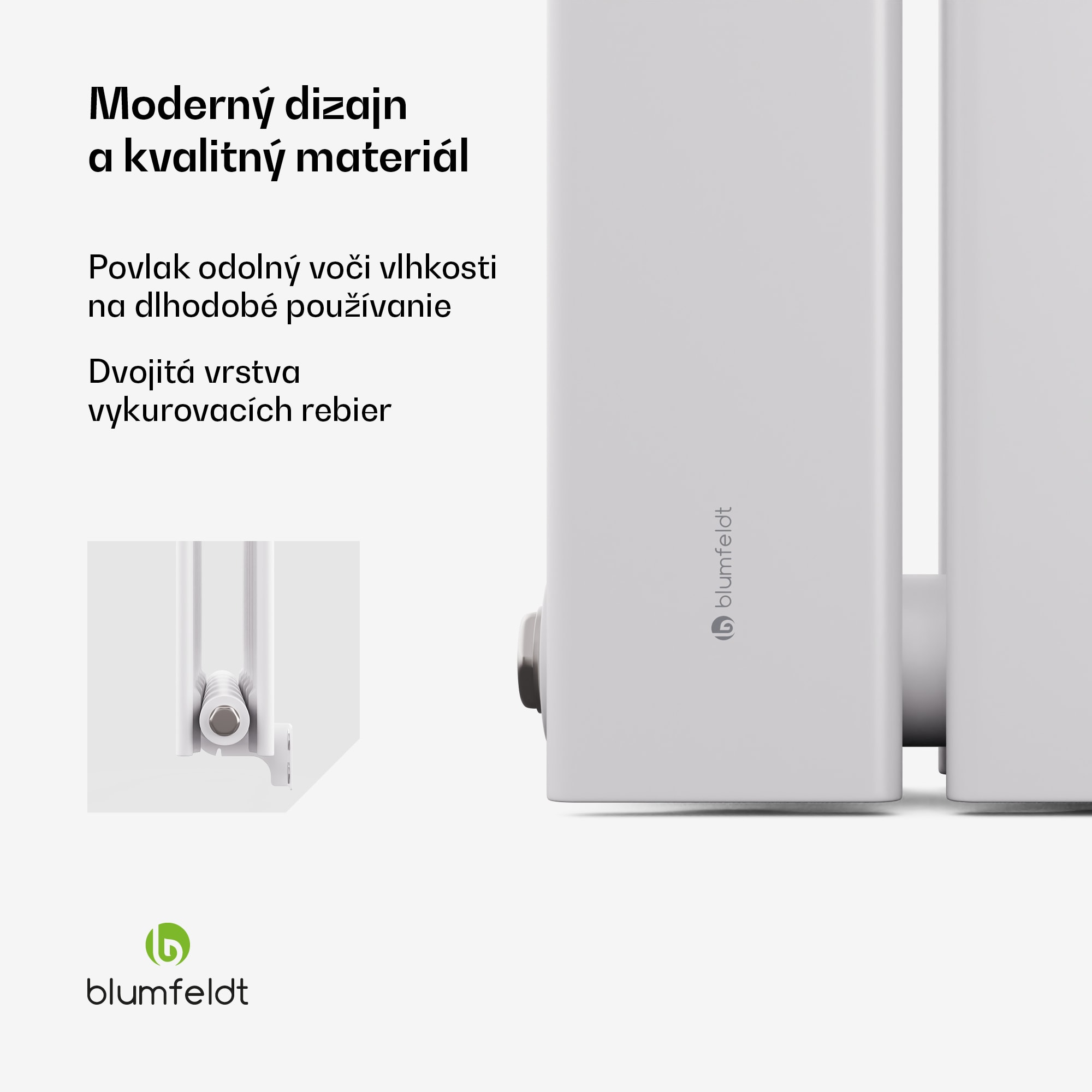 Blumfeldt Ontario radiátor 180x45 Výkon 1364 W – Obrázok 4