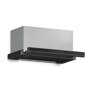 Klarstein Velaire výsuvný digestor 60 cm, Elegantný, minimalistický, výkonný, EEC A++, 896 m³/h