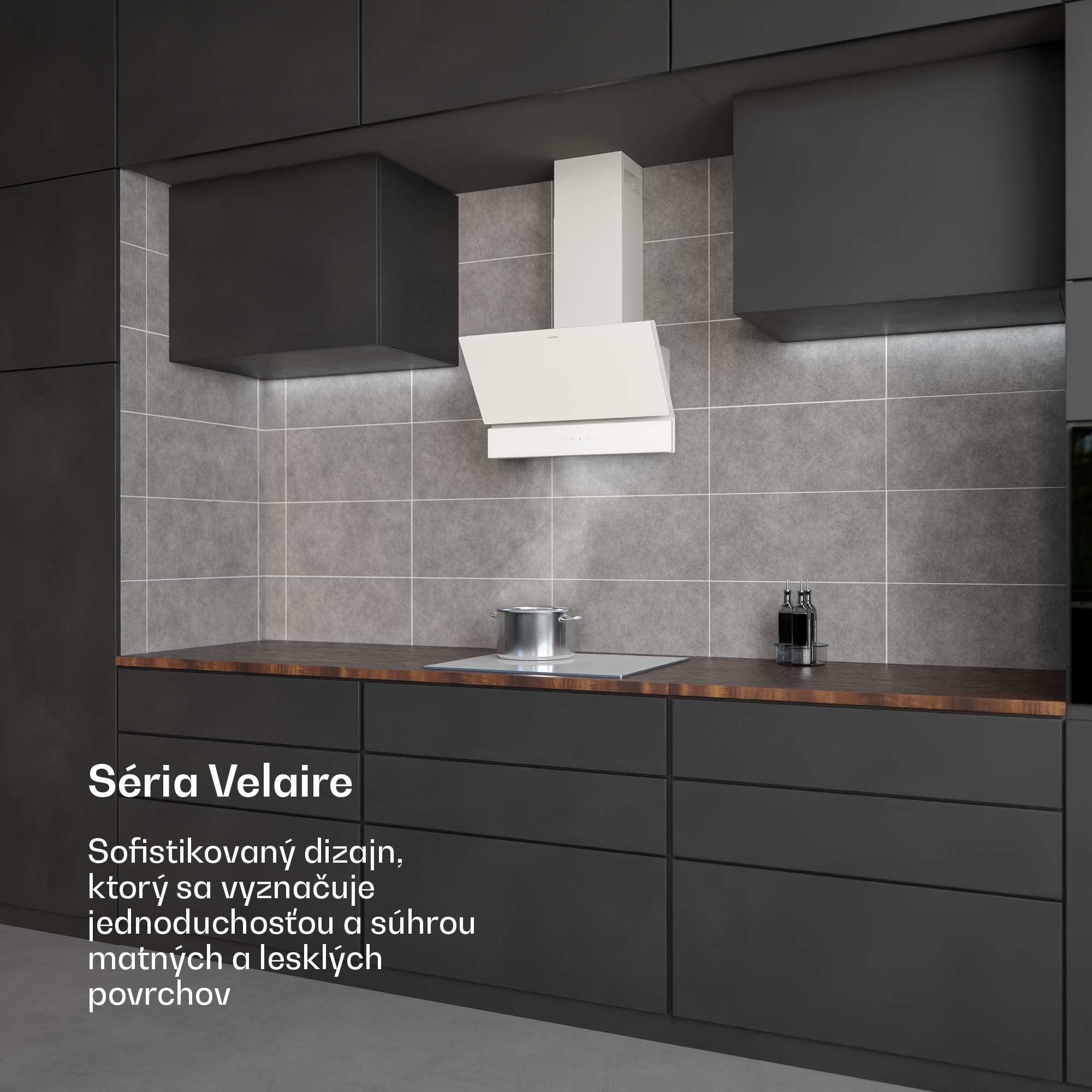 Klarstein Velaire digestor, Elegantný, minimalistický, výkonný, Energetická trieda A++, 820 m³/h, 60 cm – Obrázok 2