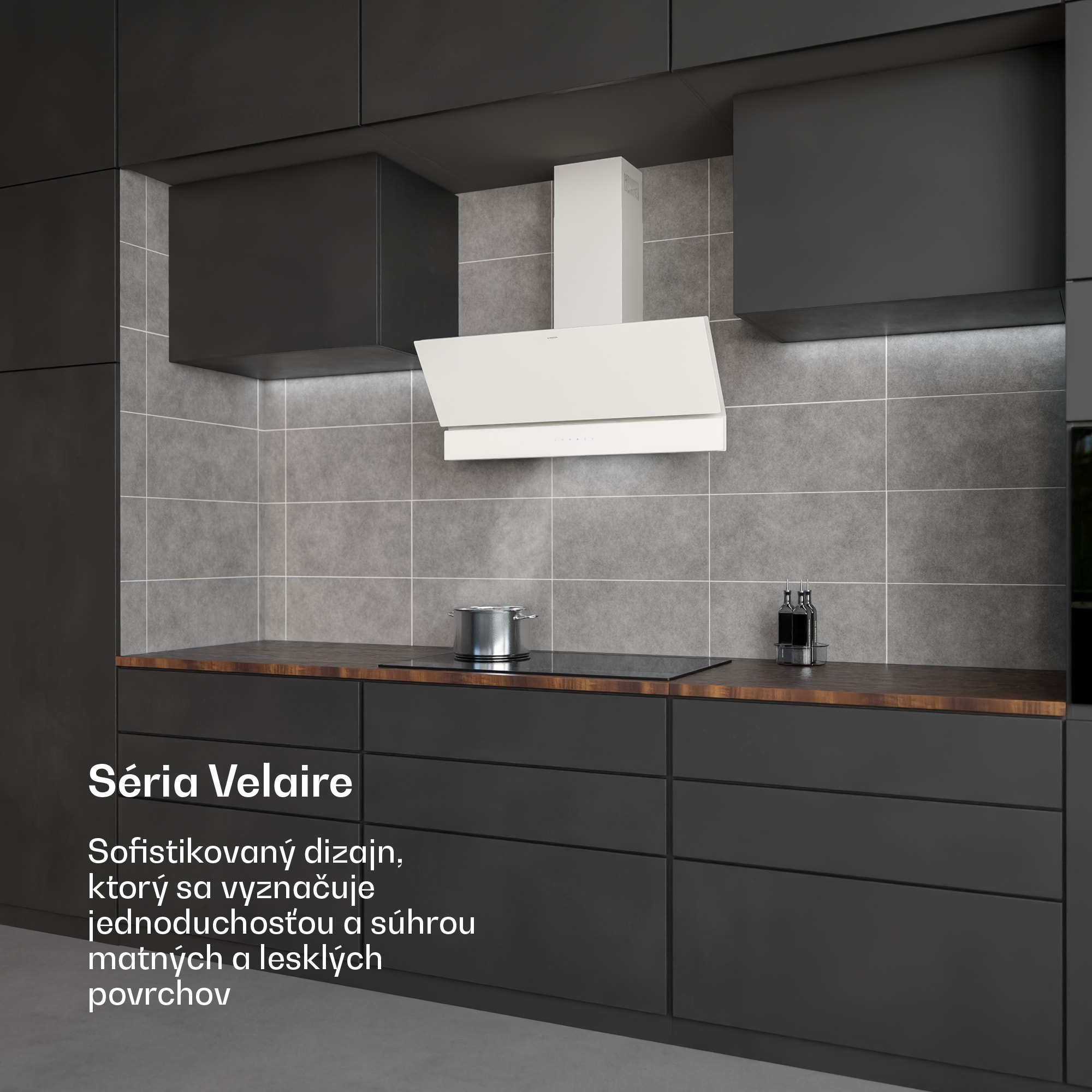 Klarstein Velaire digestor, Elegantný, minimalistický, výkonný, Energetická trieda A++, 820 m³/h, 90 cm – Obrázok 2