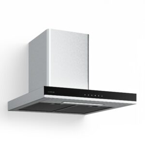 Klarstein Verosteel digestor 60 cm, Elegantný, minimalistický, výkonný, Energetická trieda A++, 881,6 m³/h