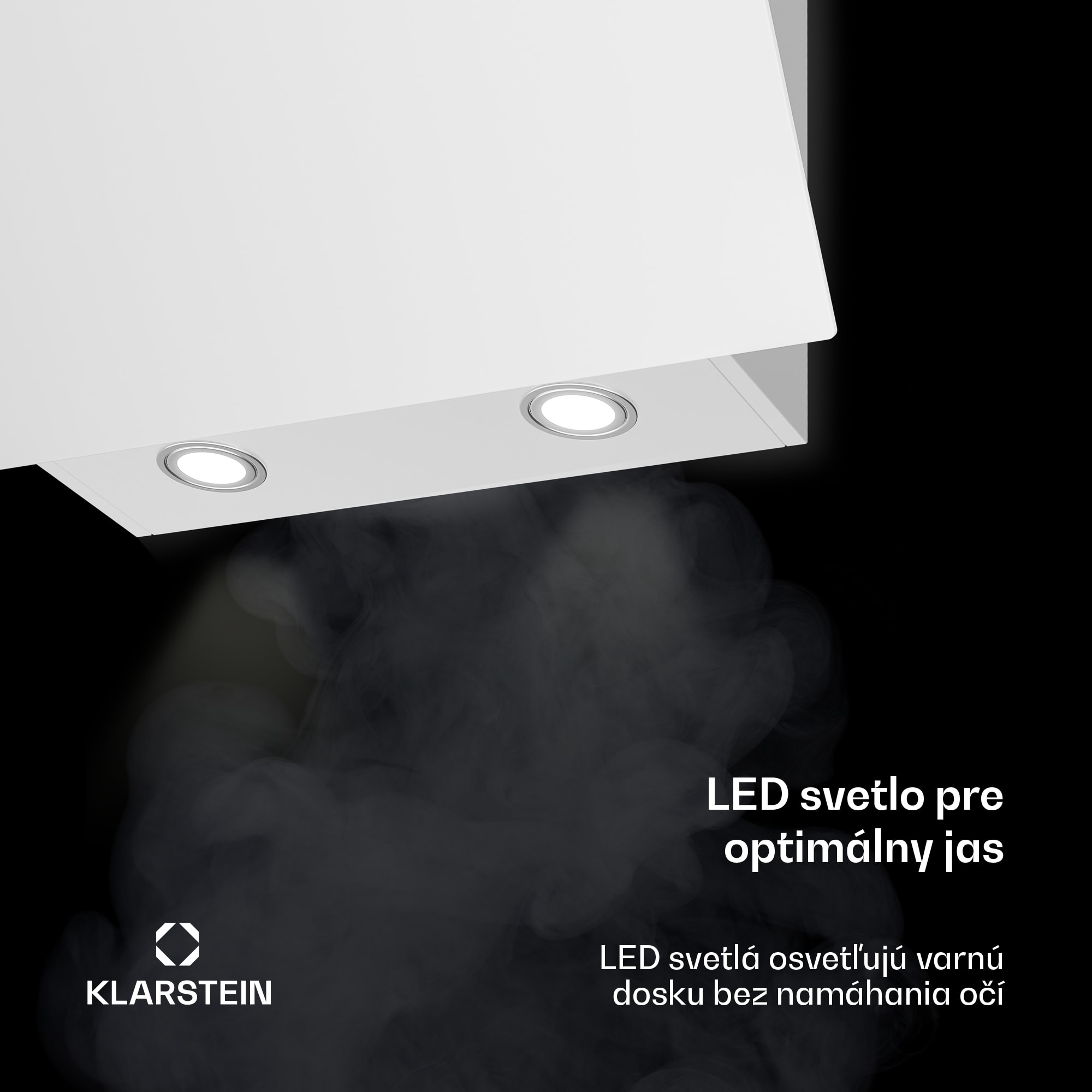 Klarstein Laurel šikmý digestor | režim odsávania vzduchu a recirkulácie | bezpečnostné sklo | 417 m³/h | 60 cm – Obrázok 5