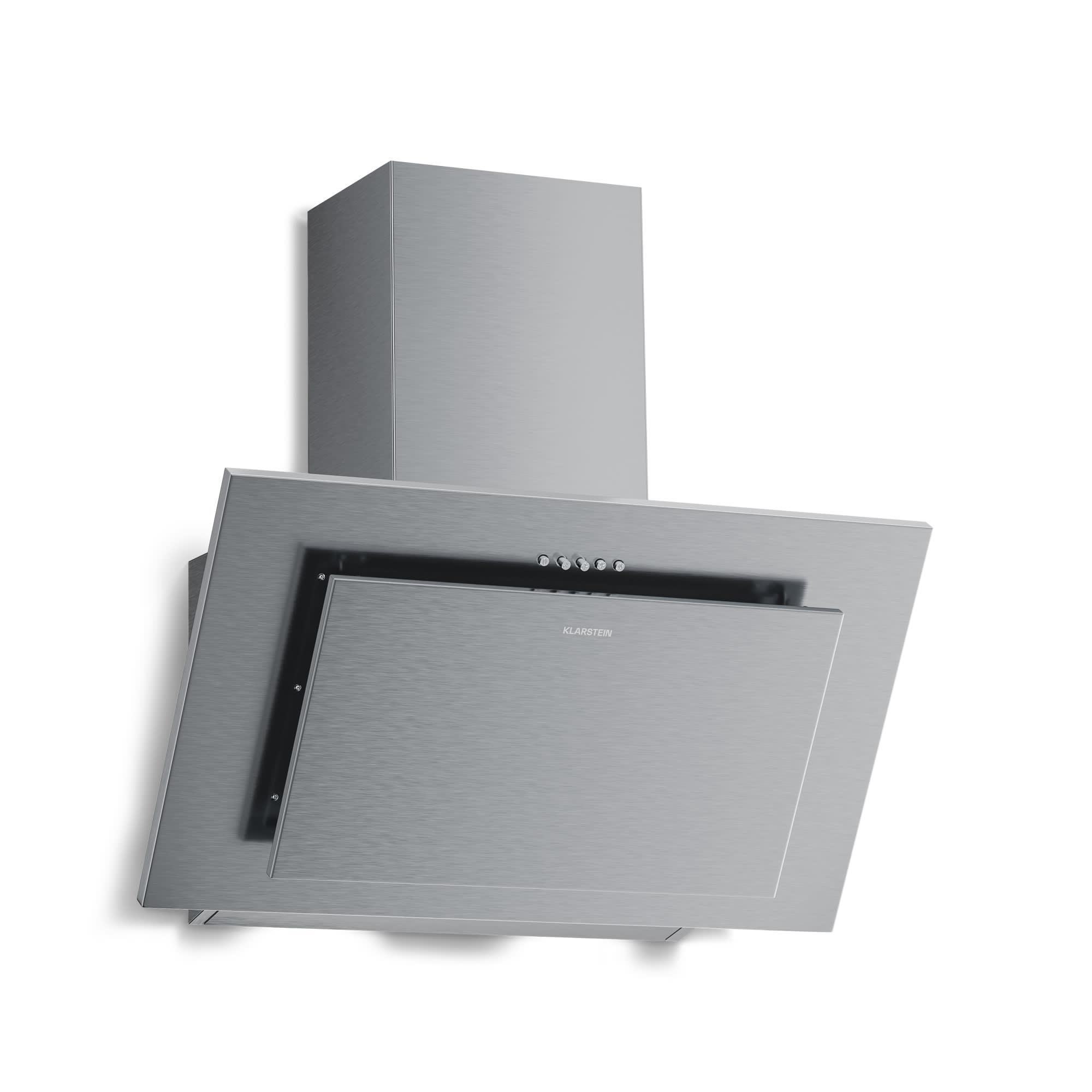 Klarstein Athena šikmý digestor | režim odsávania vzduchu a recirkulácie | 404 m³/h | 56 W | 60 cm