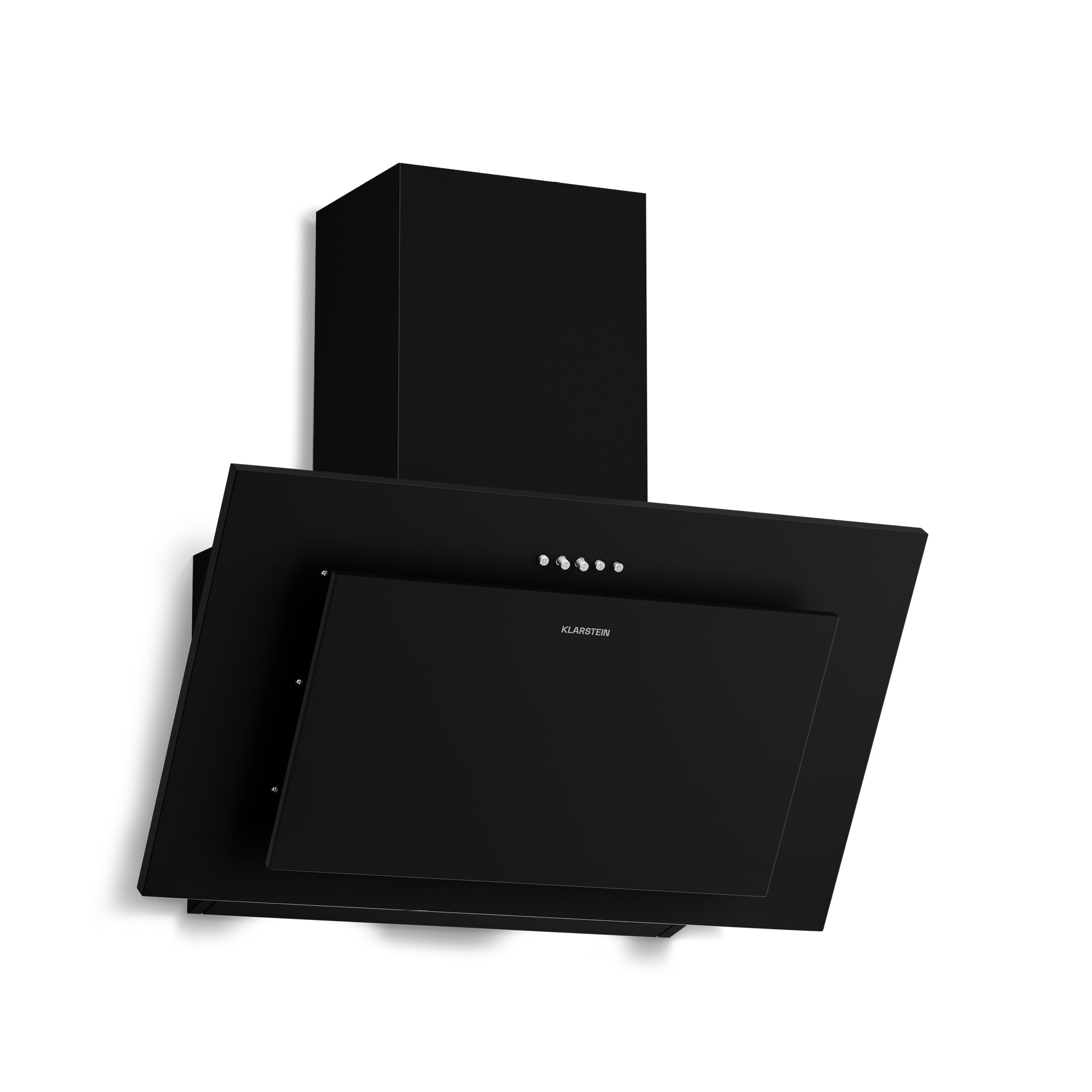 Klarstein Athena šikmý digestor | režim odsávania vzduchu a recirkulácie | 404 m³/h | 56 W | 60 cm