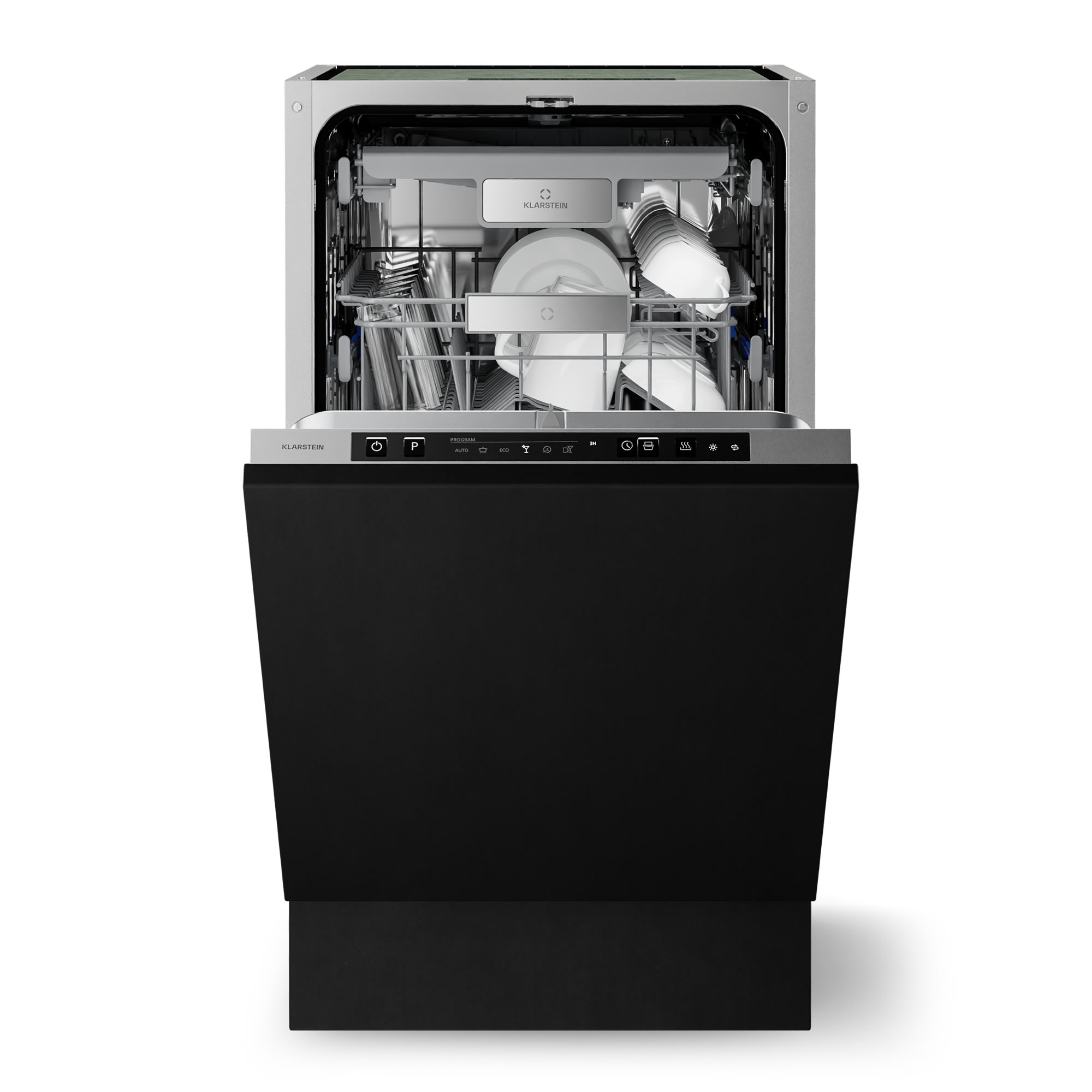 Klarstein Velaire plne-integrovaná umývačka riadu (45 cm) | Praktický minimalizmus a vysoký výkon