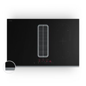 Klarstein Verosteel indukčná varná doska s integrovaným digestorom Elegantná, minimalistická, výkonná 8400 W 80 cm