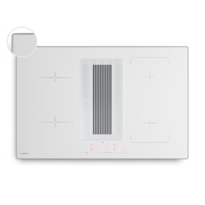 Klarstein Indukčná varná doska Velaire s digestorom | 4 varné zóny | 8400 W | 80 cm