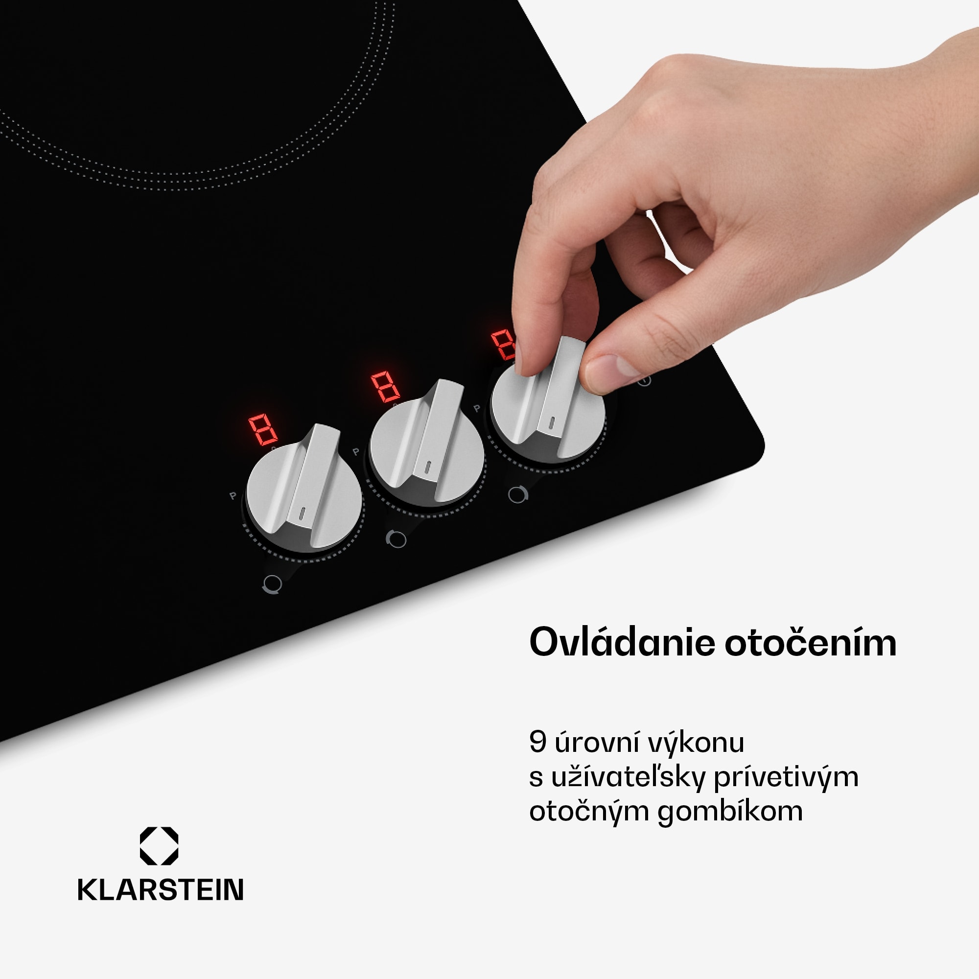 Klarstein Kochheld indukčná varná doska | Elegantná a výkonná | 3 varné zóny | 5700 W | 45 cm – Obrázok 4