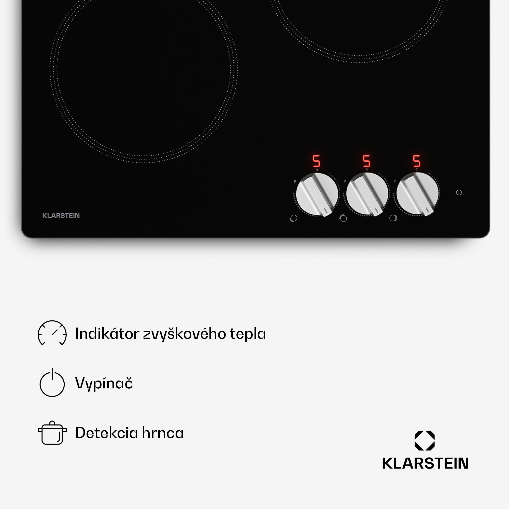 Klarstein Kochheld indukčná varná doska | Elegantná a výkonná | 3 varné zóny | 5700 W | 45 cm – Obrázok 5