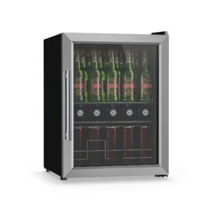 Klarstein Beersafe chladnička na nápoje so sklenenými dverami | 64 x 48 cm | Vnútorné LED osvetlenie
