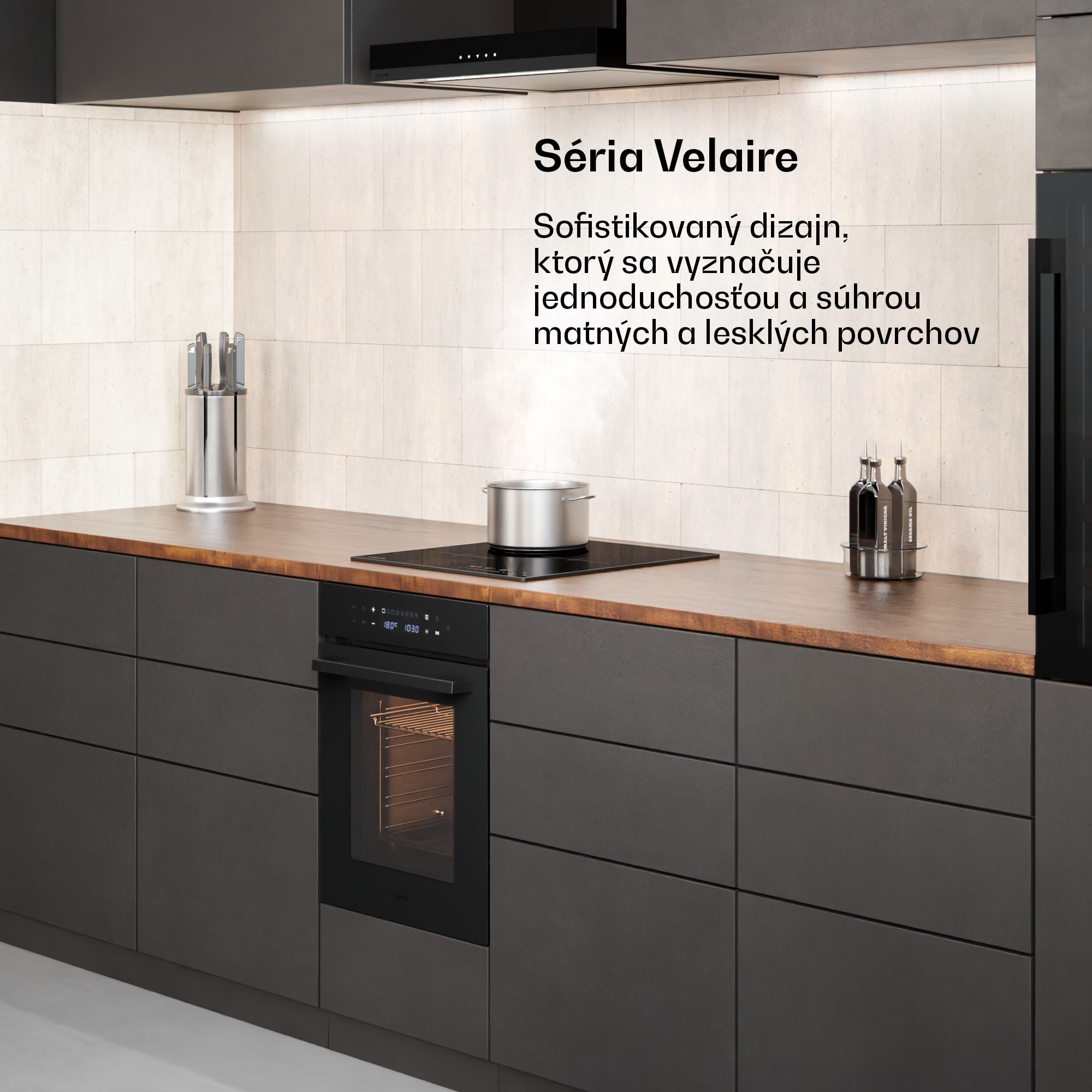 Klarstein Velaire vstavaná rúra | 49 l | energetická trieda A | 2350 W | čierna | 45 cm – Obrázok 2