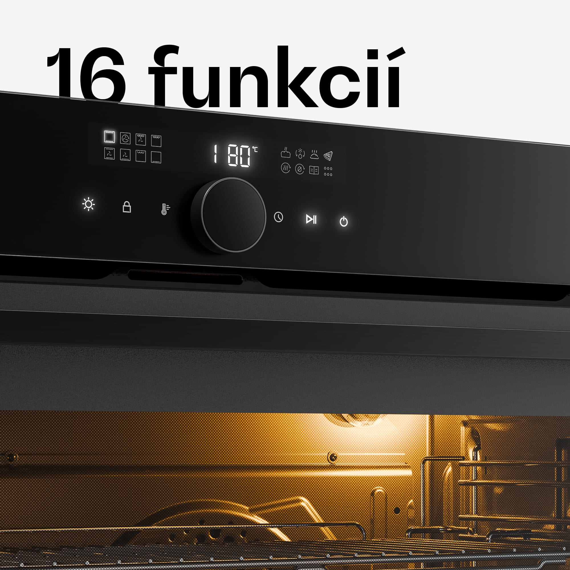 Klarstein Velaire vstavaná rúra | 90 cm | 127 litrov | Trieda energetickej účinnosti A – Obrázok 3