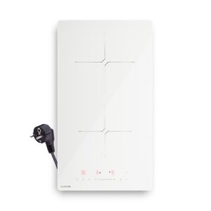 Klarstein PowerGlide indukčná varná doska | Moderná, kompaktná a výkonná | 2 varné zóny | 3500 W | 30 cm