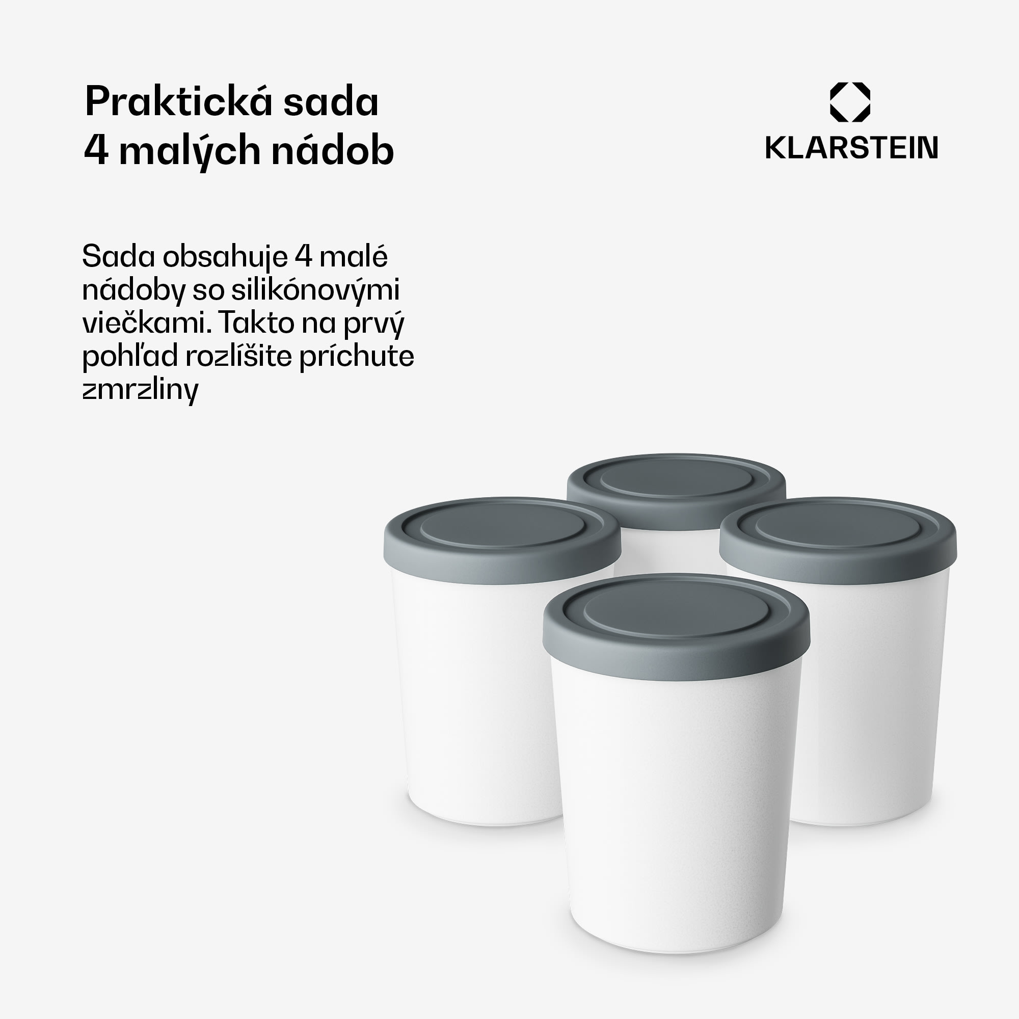 Klarstein Súprava na ľad | 180 mililitrov | plast | vhodné do umývačky riadu – Obrázok 2