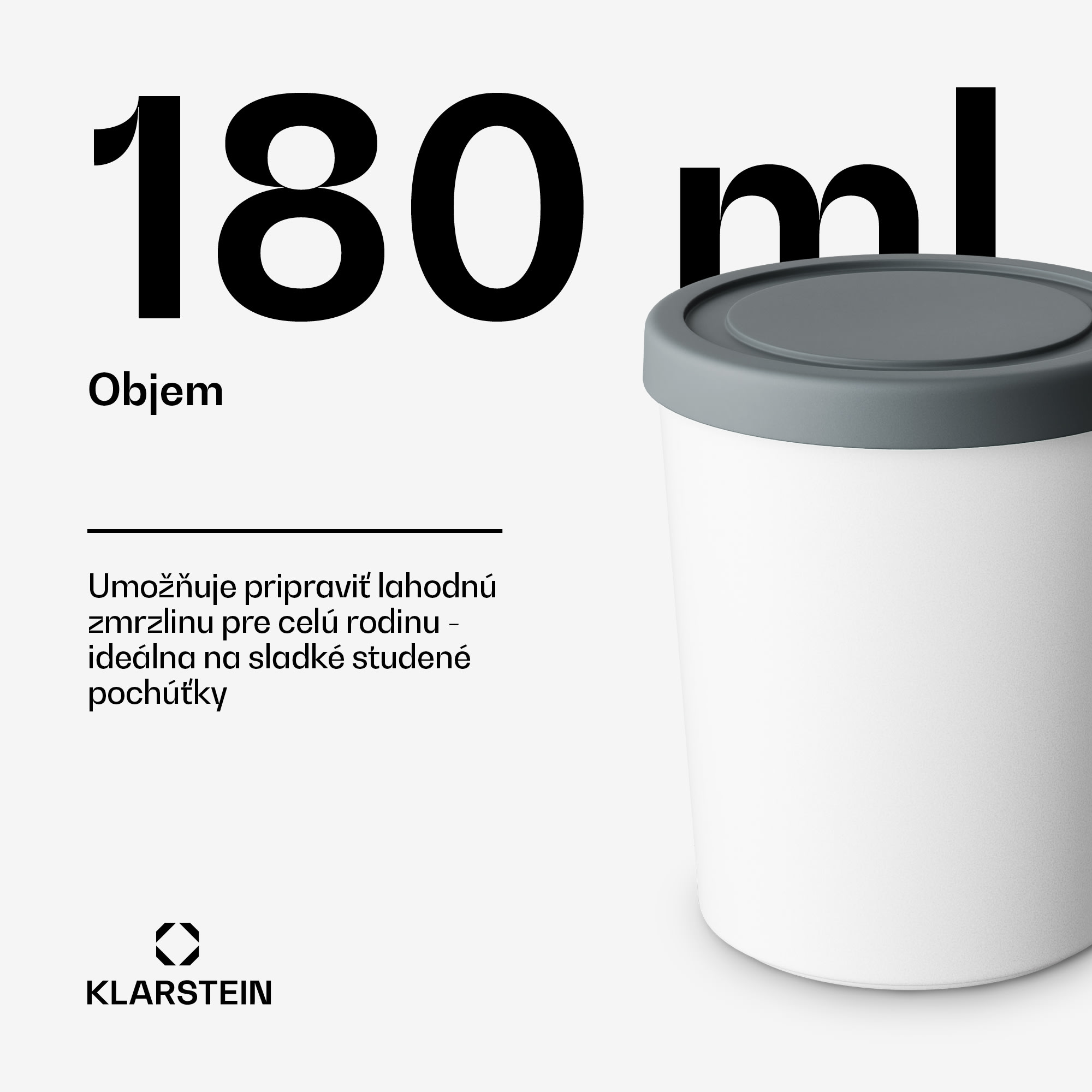 Klarstein Súprava na ľad | 180 mililitrov | plast | vhodné do umývačky riadu – Obrázok 4