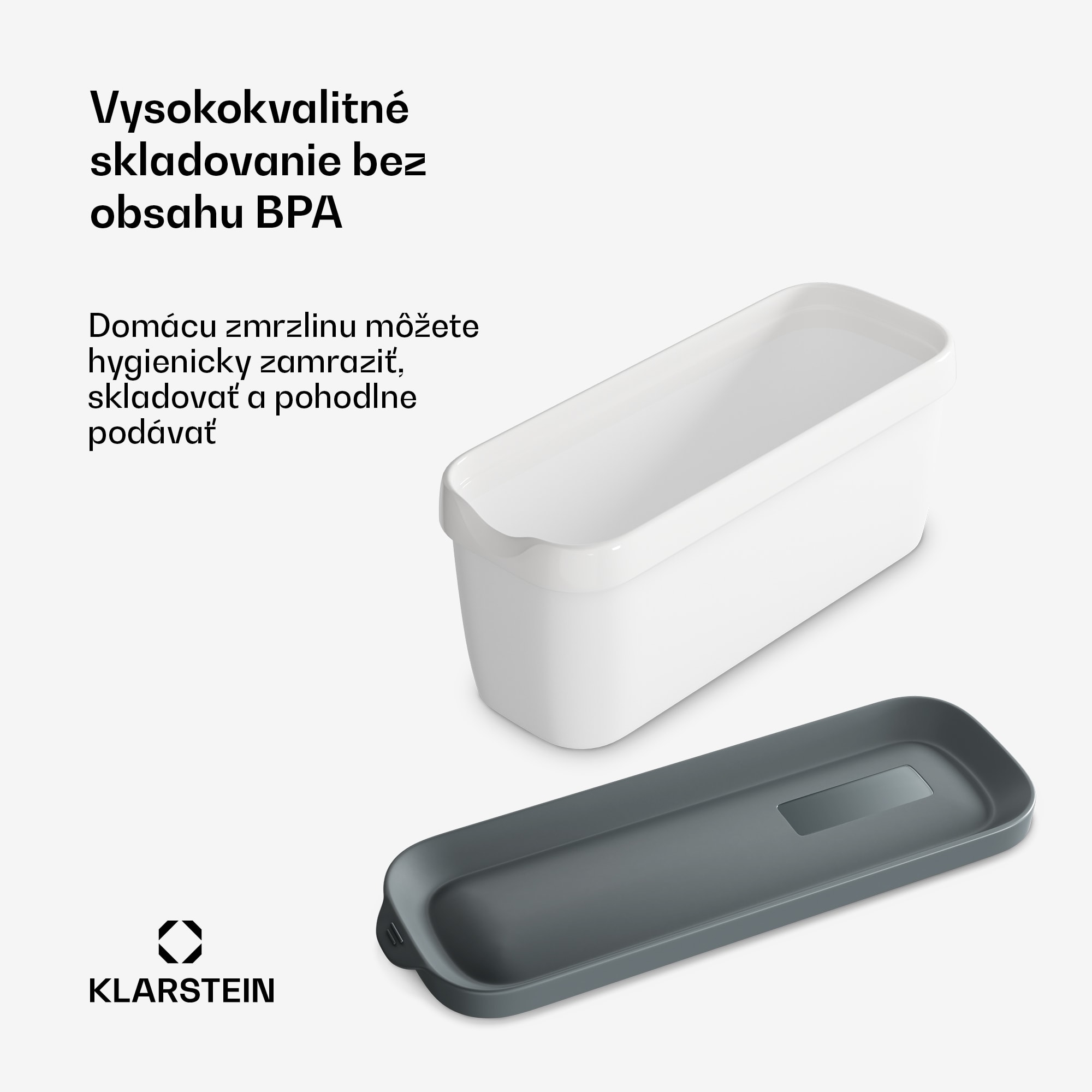 Klarstein Súprava na ľad | 1,5 l | plast | vhodné do umývačky riadu – Obrázok 5