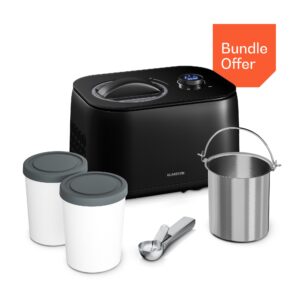 Klarstein FrostFusion zmrzlinovač, slushie a jogurtovač s kompresorom a príslušenstvom | 1 l | 100 W