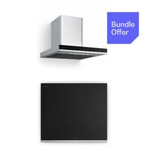 Klarstein Verosteel indukčná varná doska + Verosteel digestor | 60 cm