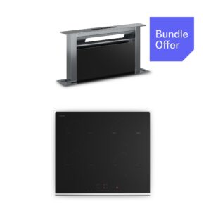 Klarstein Verosteel indukčná varná doska + Verosteel spádový digestor | 60 cm