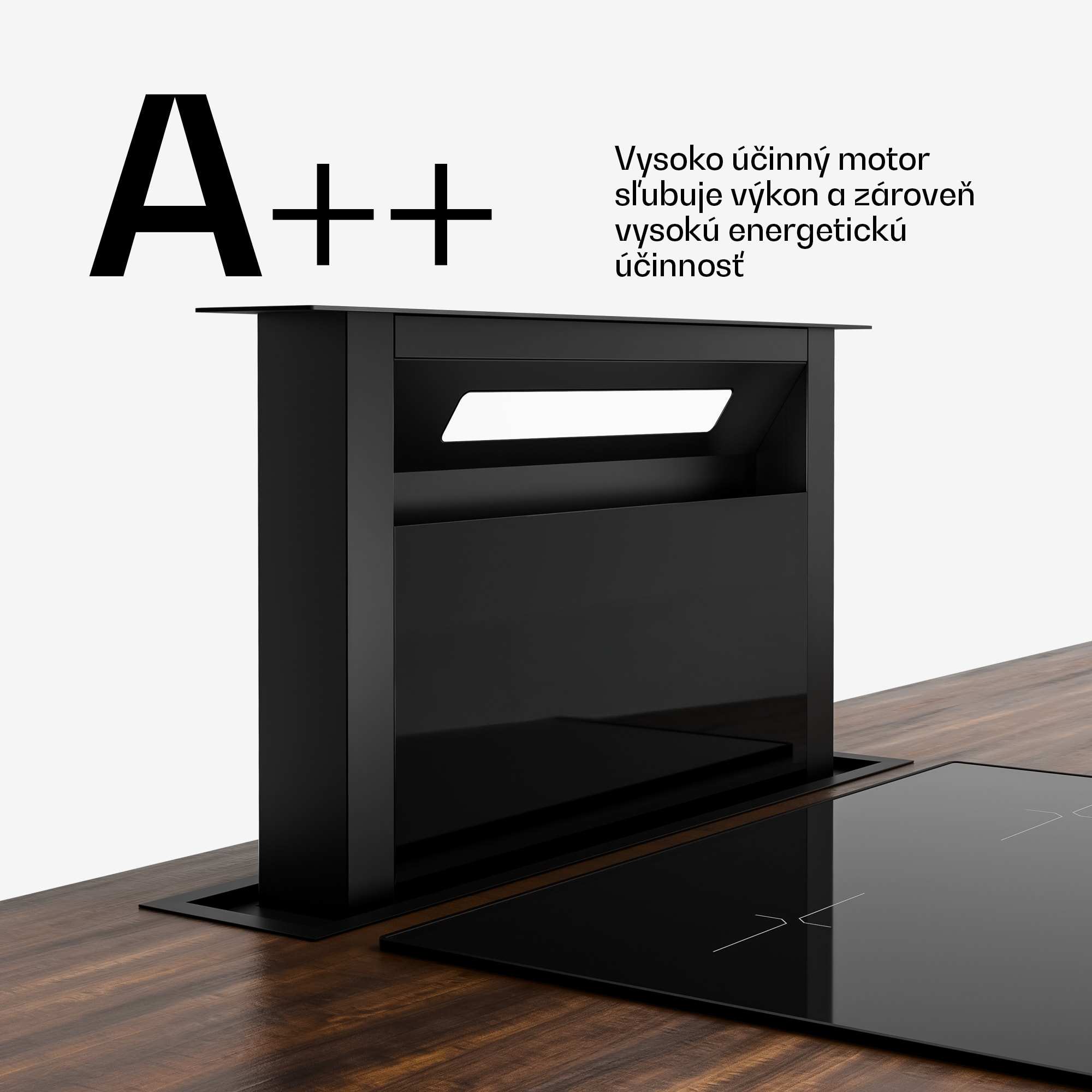 Klarstein Velaire indukčná varná doska + Velaire digestor | Minimalistický | 60 cm – Obrázok 5