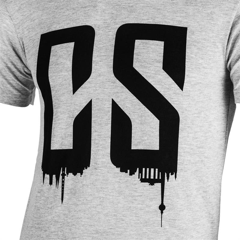 Capital Sports Beforce, veľkosť S, sivé, tréningové tričko, pánske – Obrázok 4