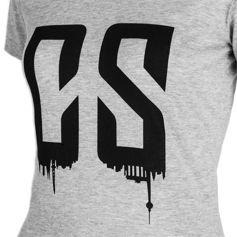 Capital Sports Beforce, veľkosť XS, sivé, tréningové tričko, dámske – Obrázok 3