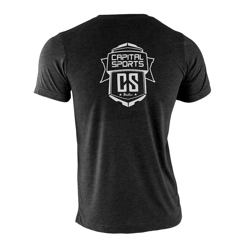 Capital Sports tréningové tričko pre mužov, čierne, veľkosť L – Obrázok 4
