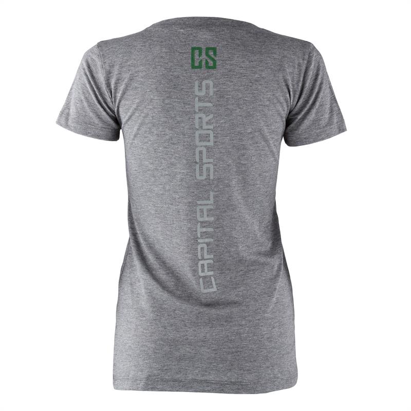 Capital Sports tréningové tričko pre ženy, sivé melírované, veľkosť XL – Obrázok 4