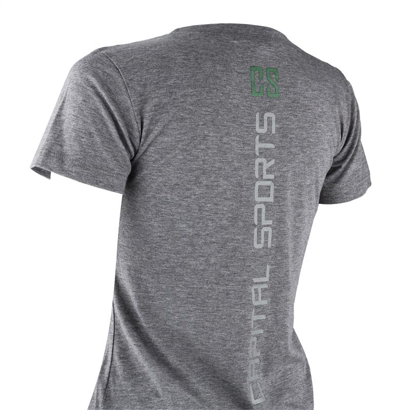 Capital Sports tréningové tričko pre ženy, sivé melírované, veľkosť XL – Obrázok 5