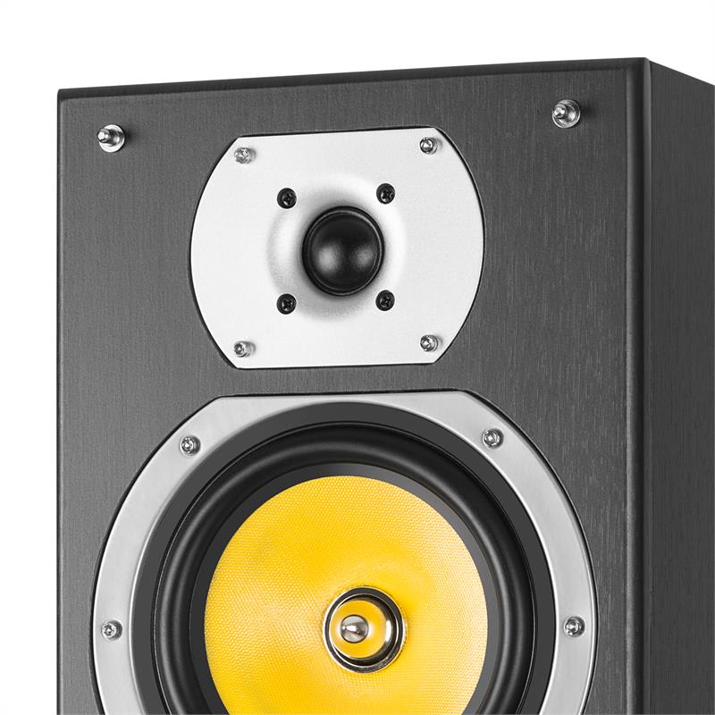 Auna V9B, priestorové (surround) reproduktory, set 5 boxov, 440W RMS, čierne – Obrázok 5