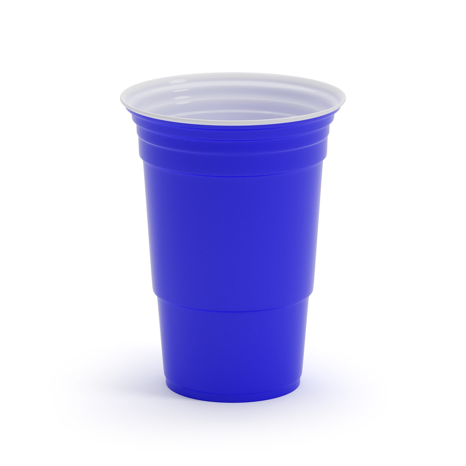 BeerCup Williams, modré párty poháre na beer pong, v štýle amerických univerzít, 473 ml, loptičky a pravidlá – Obrázok 3