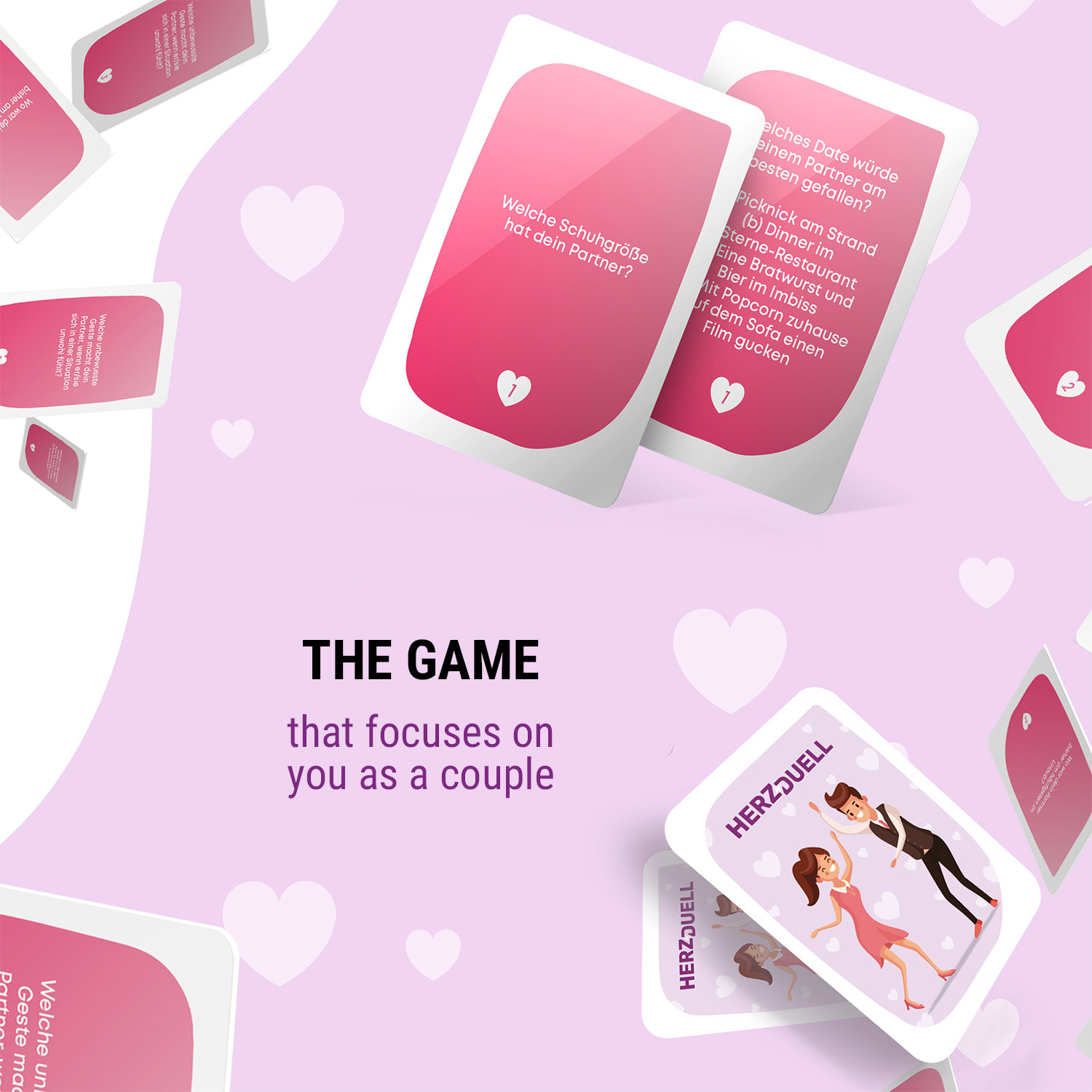 Spielehelden Herzduell Hra s otázkami pre páry so zábavnými otázkami – Obrázok 3