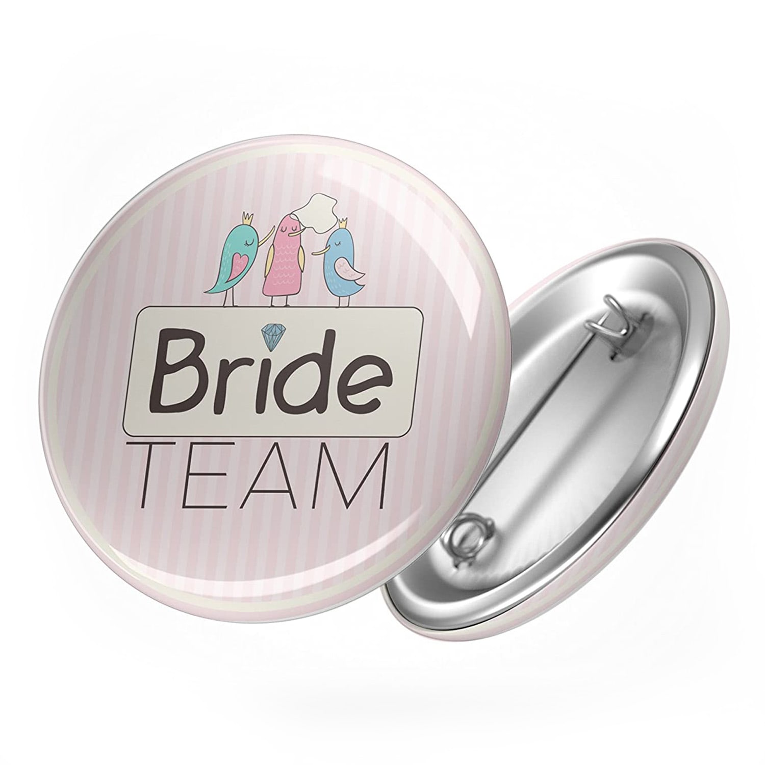 Spielehelden Odznaky Sweet Bride Dievčenská rozlúčka so slobodou 12 odznakov 5,6 cm extra veľké Darček na dievčenskú rozlúčku so slobodou – Obrázok 3