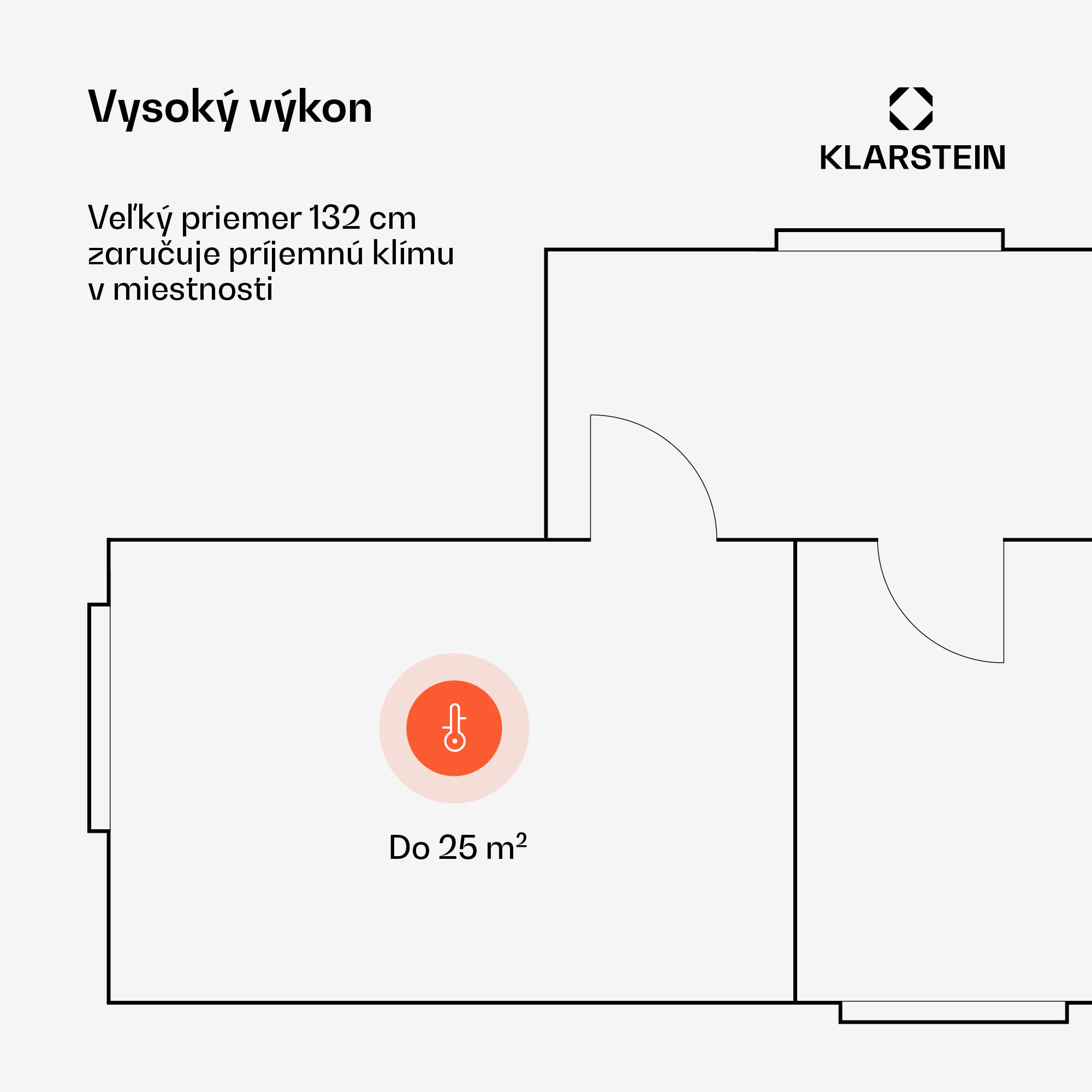 Klarstein Santa Elena stropný ventilátor | 132 cm | 35 W | 25 m² | Tichá prevádzka | Drevo – Obrázok 3