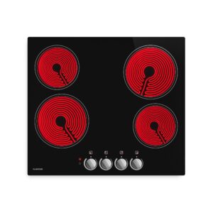 Klarstein EasyCook sklokeramická varná doska | 4 varné zóny | 5800 W | 11 úrovní výkonu | 60 cm